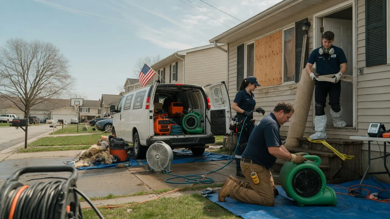 Water Damage Restoration in Dry Prong, LA near me